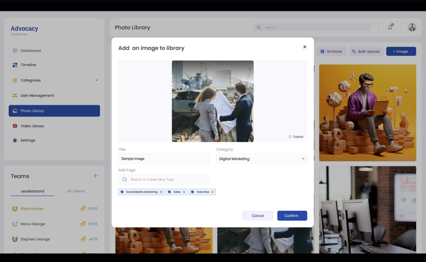 Employee Content Creation
